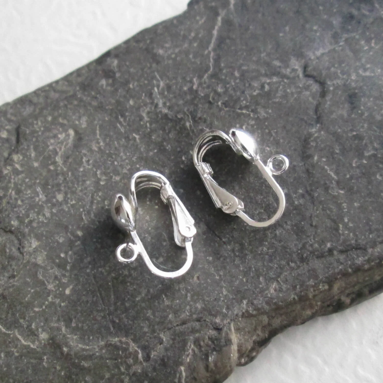 Sterling silver clip on earring converter discount
